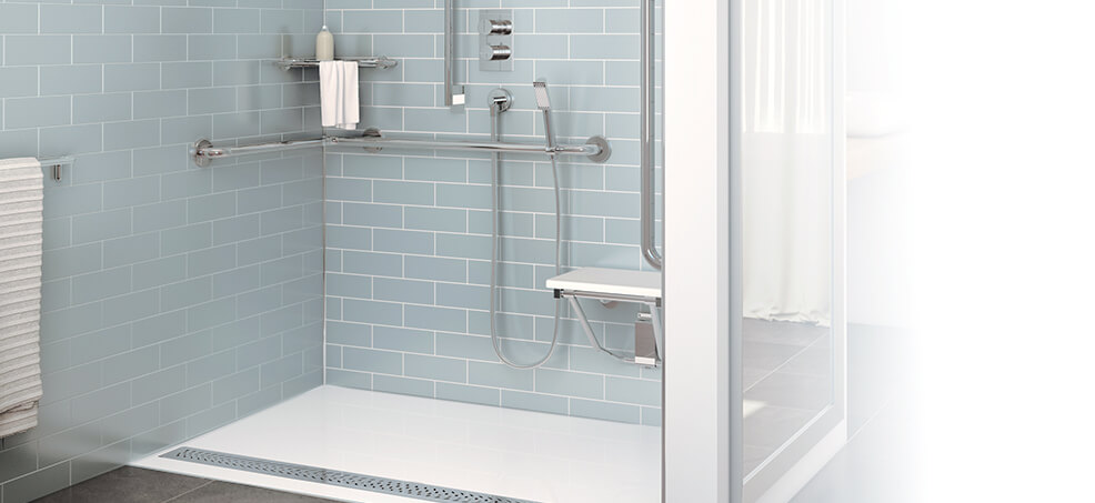 Roll-in Shower Options